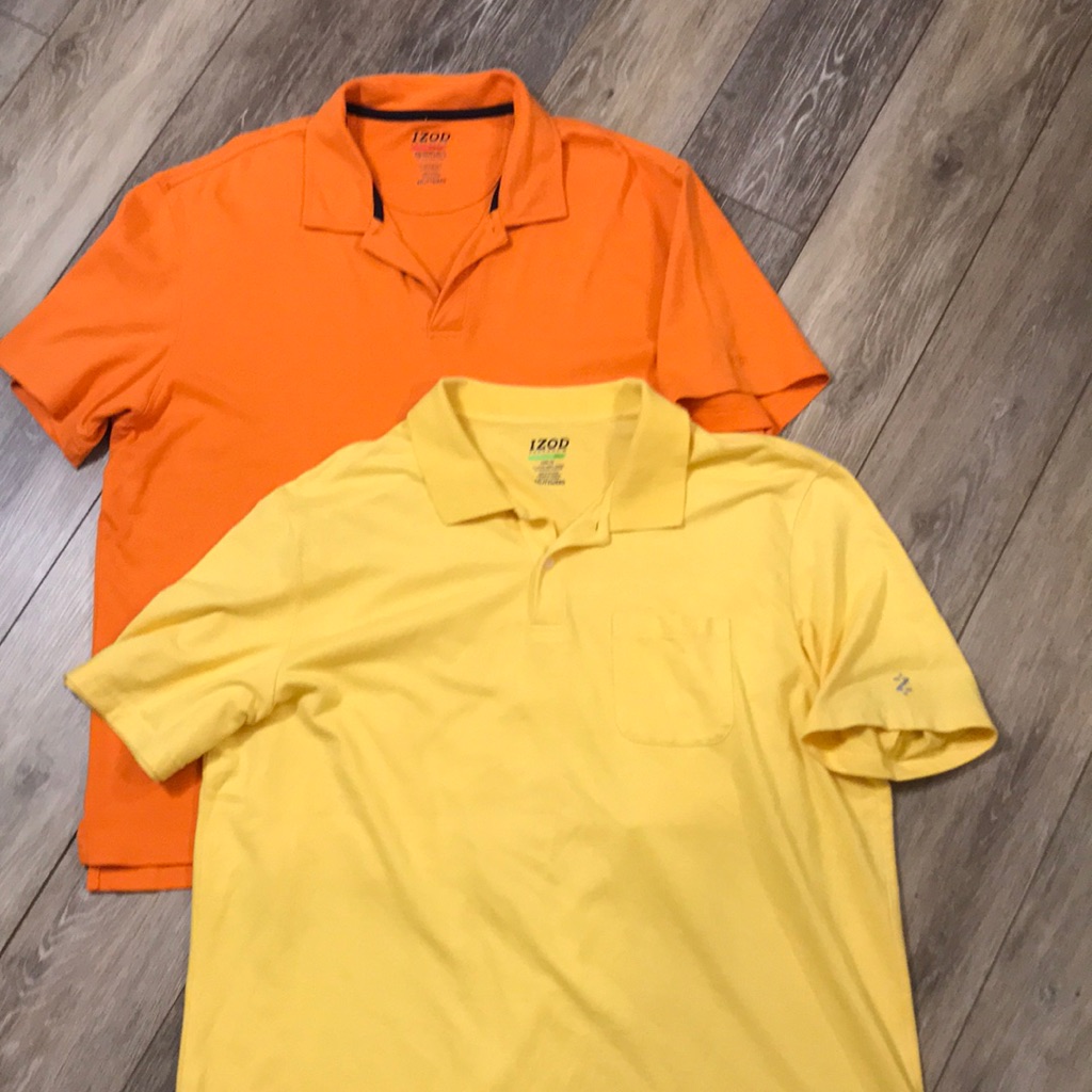 Izod Mens Golf Short Sleeve Shirts